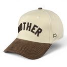 MOTHER - Right Side Up Brown & Cream Corduroy Bill Hat