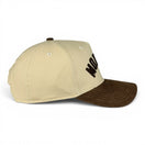 MOTHER - Right Side Up Brown & Cream Corduroy Bill Hat