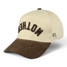 MOTHER - Upside Down Brown & Cream Corduroy Bill Hat