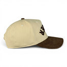 MOTHER - Upside Down Brown & Cream Corduroy Bill Hat