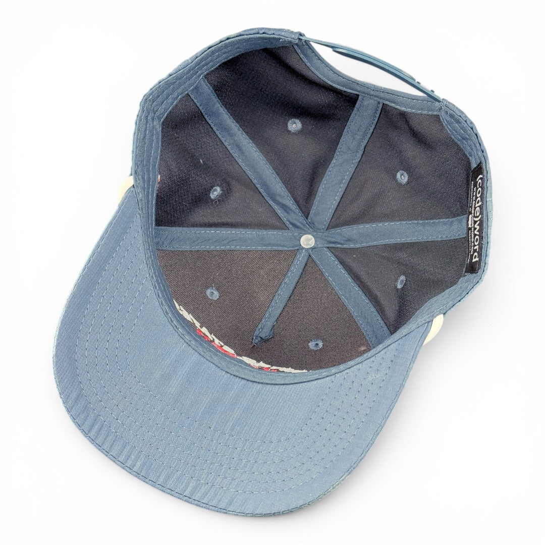 United States of America Hat - Dark Blue (White Rope) Perfomance Rope