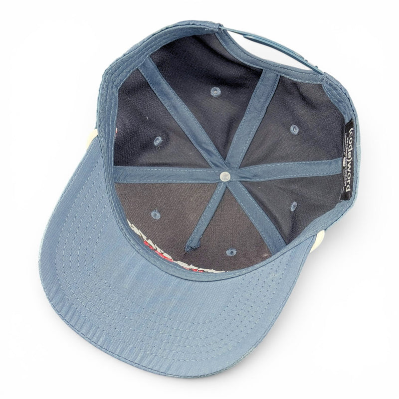 United States of America Hat - Dark Blue (White Rope) Perfomance Rope