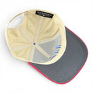 USA Hat - Red & Cream Vintage Two-Tone
