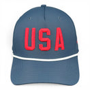 USA Hat - Dark Blue (White Rope) Performance Rope