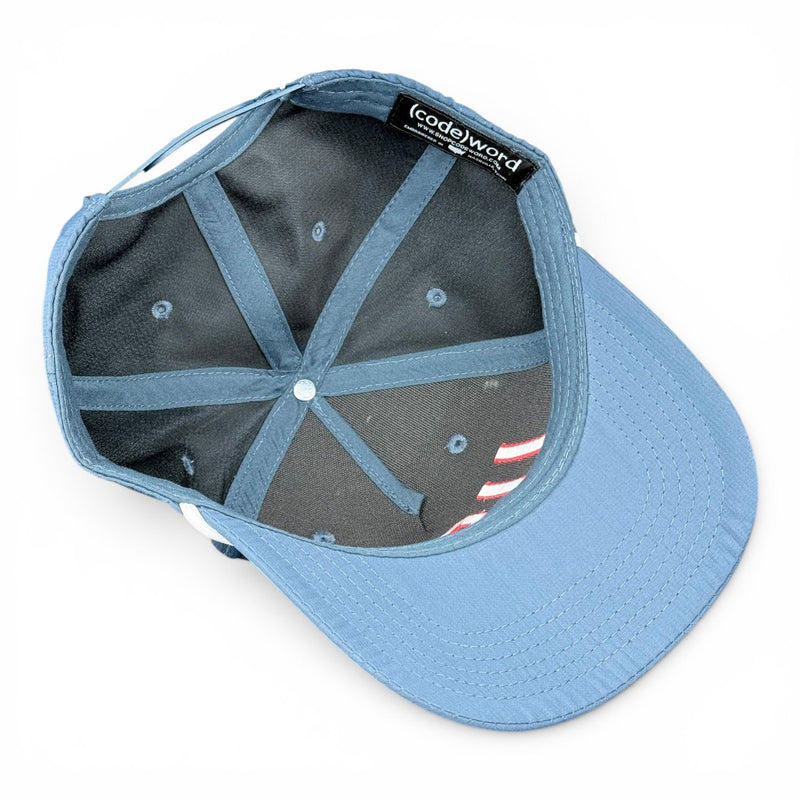 USA Hat - Dark Blue (White Rope) Performance Rope