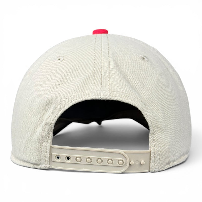 1776 Hat - Red & Cream Vintage Two-Tone