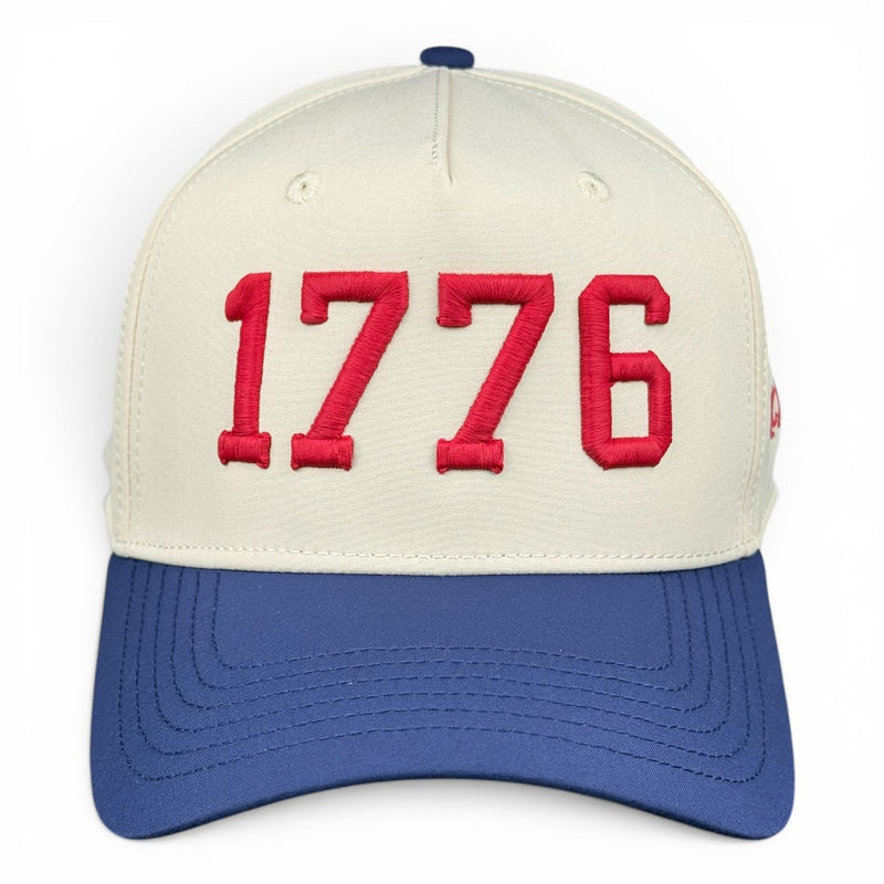 1776 Hat - Navy & Cream Performance Two-Tone