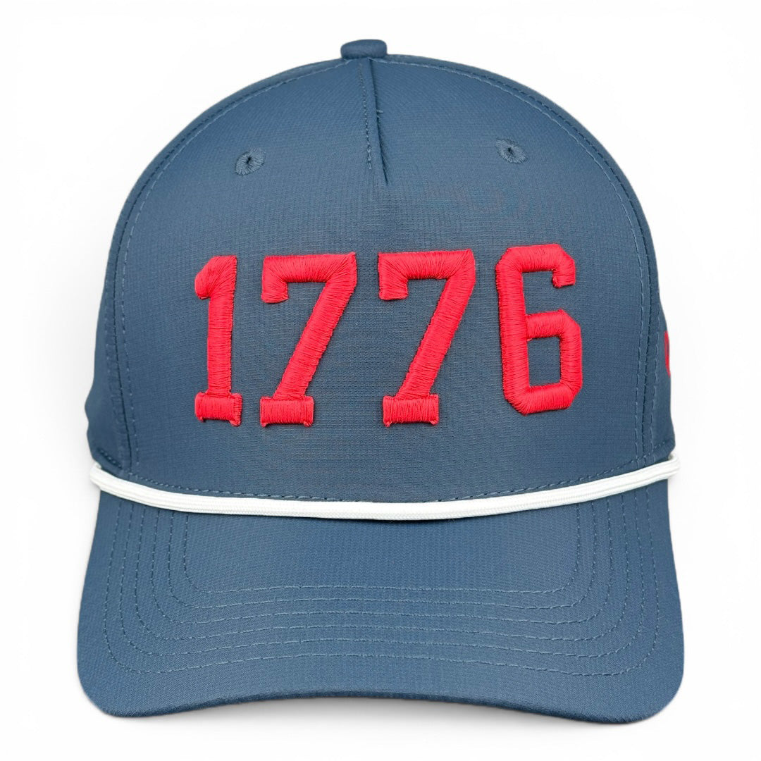1776 Hat - Dark Blue (White Rope) Performance Rope