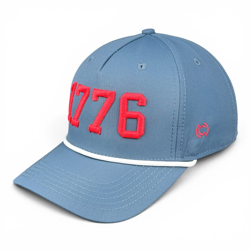 1776 Hat - Dark Blue (White Rope) Performance Rope