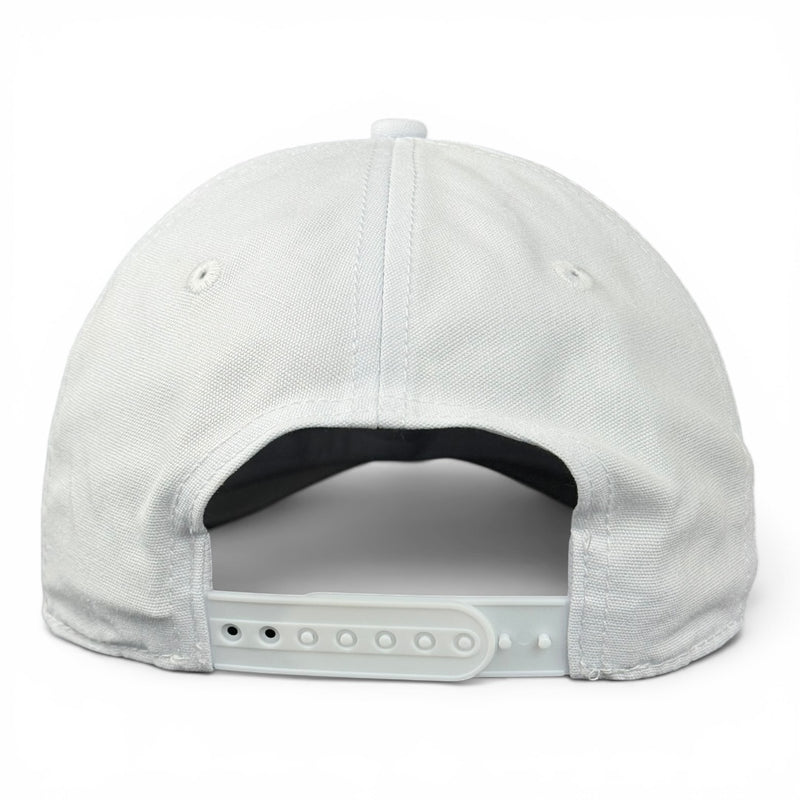 1776 Hat - White (Black Rope) Relaxed Rope