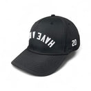 HAVE A DAY - UPSIDE DOWN Black (Black Rope) Hat