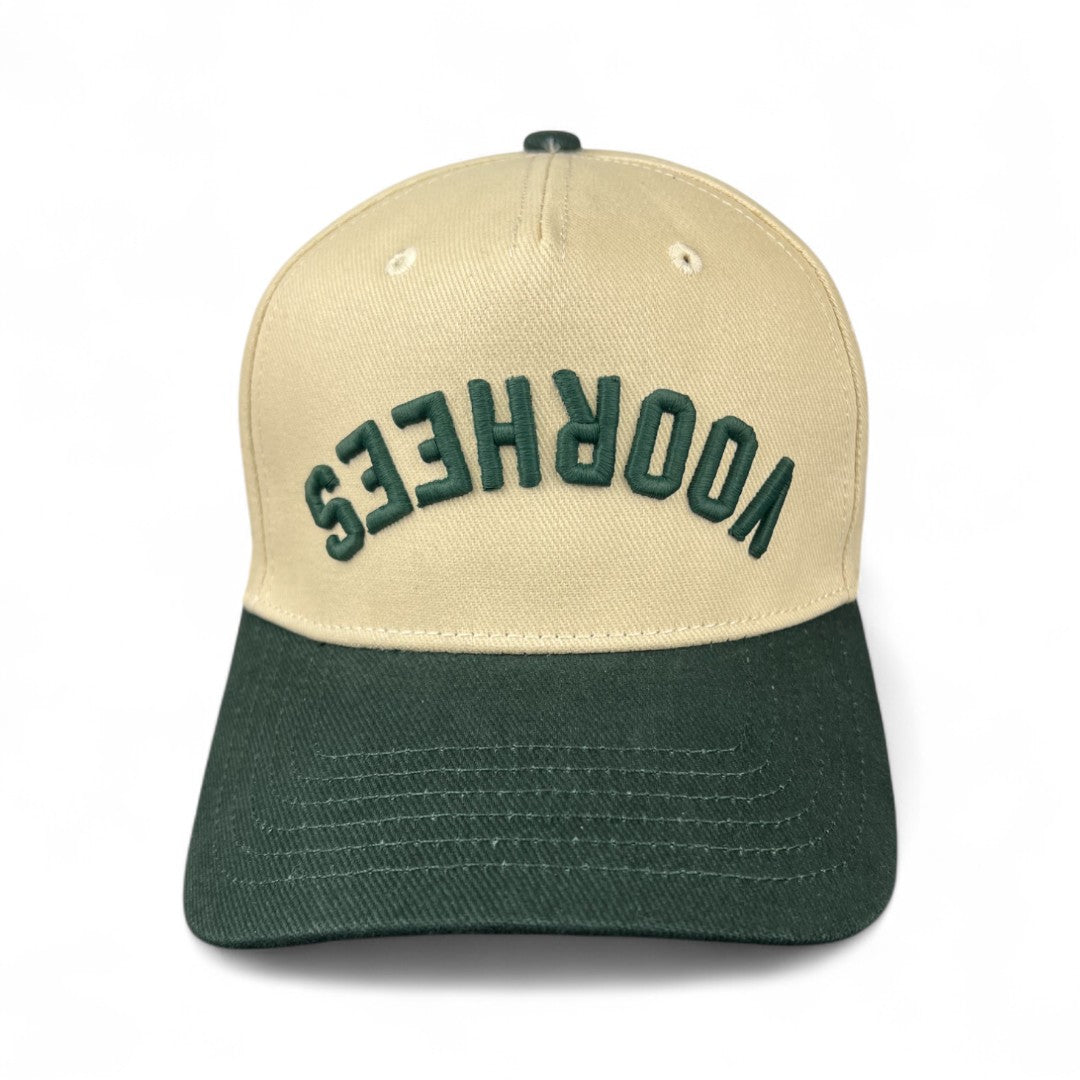 VOORHEES - UPSIDE DOWN Hunter & Cream Vintage Two-Tone