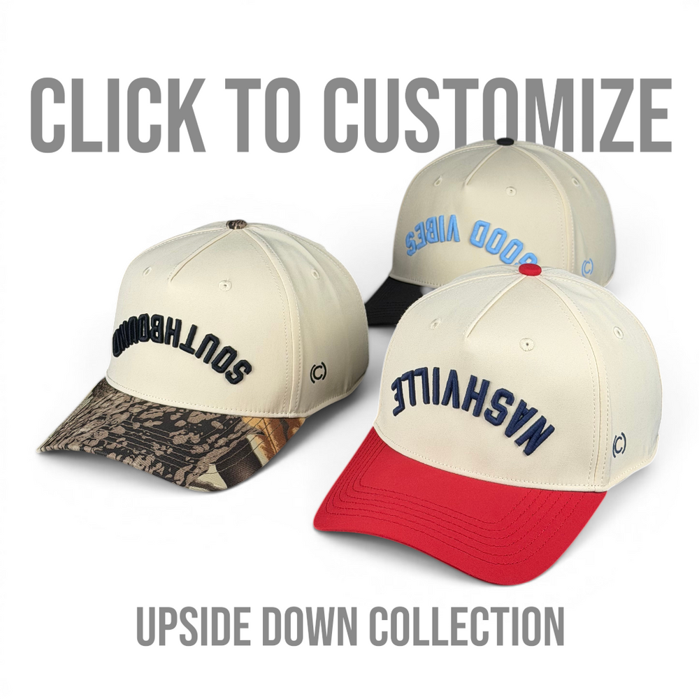 Upside Down Performance Two-Tone Hat Customizer