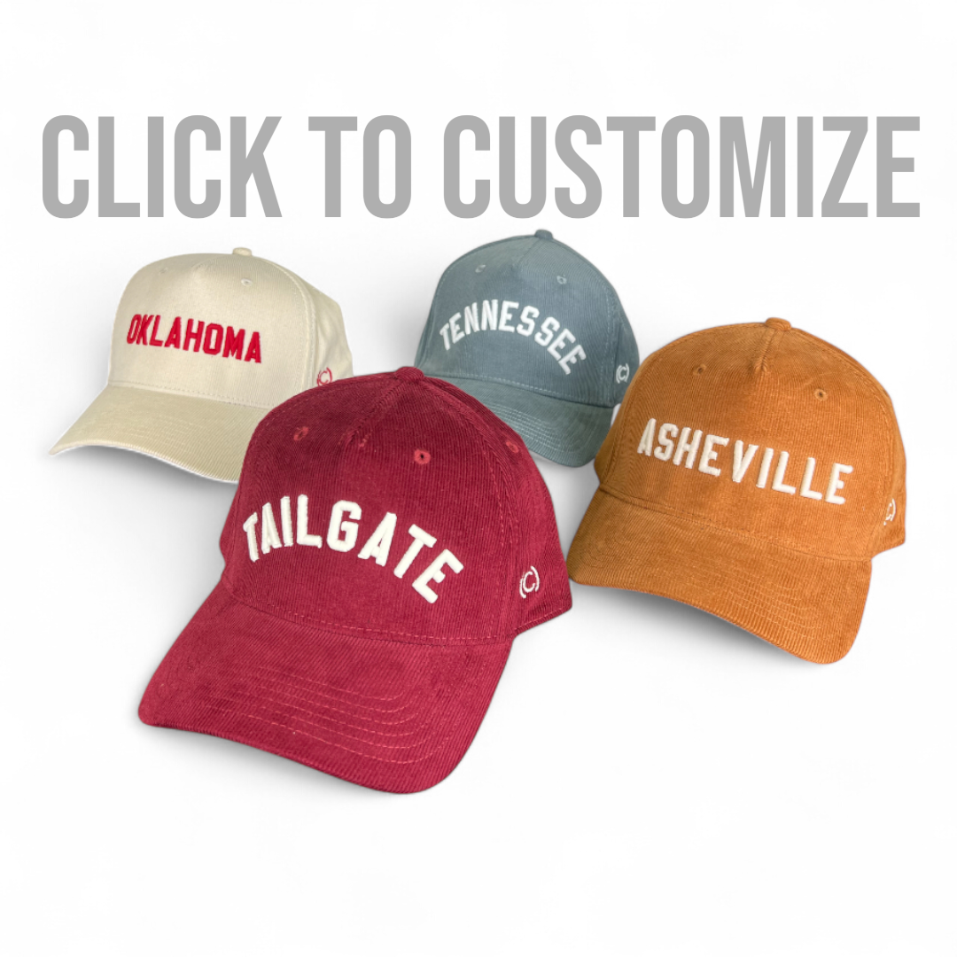 Right Side Up Micro-Corduroy Hat Customizer