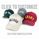 Upside Down Micro-Corduroy Hat Customizer