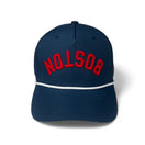 BOSTON - Upside Down Dark Blue Rope Hat