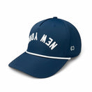 NEW YORK - Upside Down Dark Blue Rope Hat
