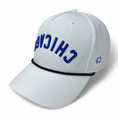 CHICAGO - Upside Down White Rope Hat