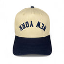 NEW YORK - Upside Down Navy & Cream Two-Tone
