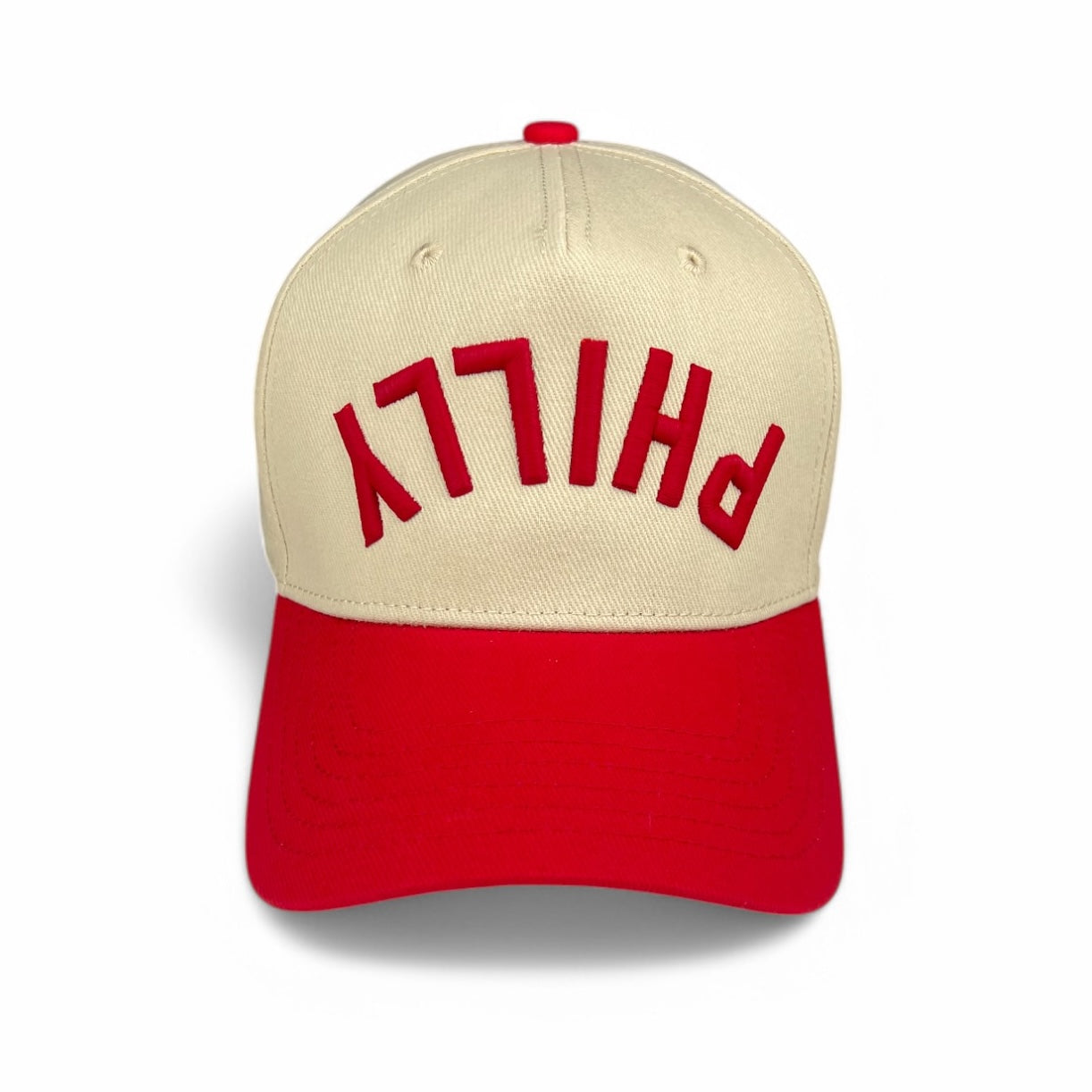 PHILLY - Upside Down Red & Cream Two-Tone