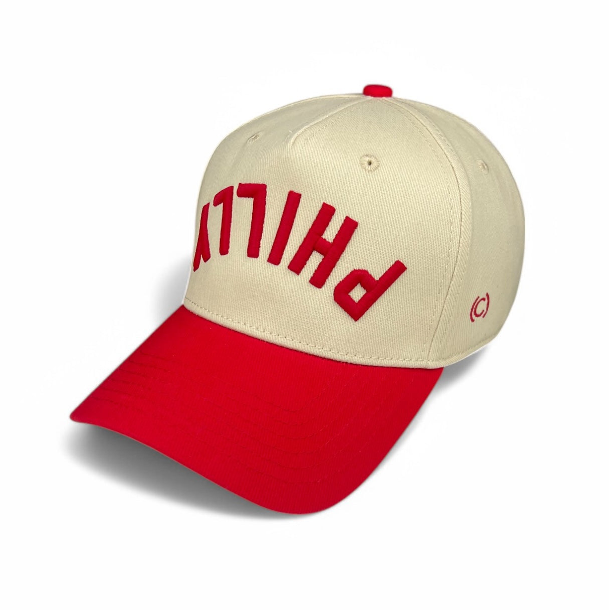 PHILLY - Upside Down Red & Cream Two-Tone