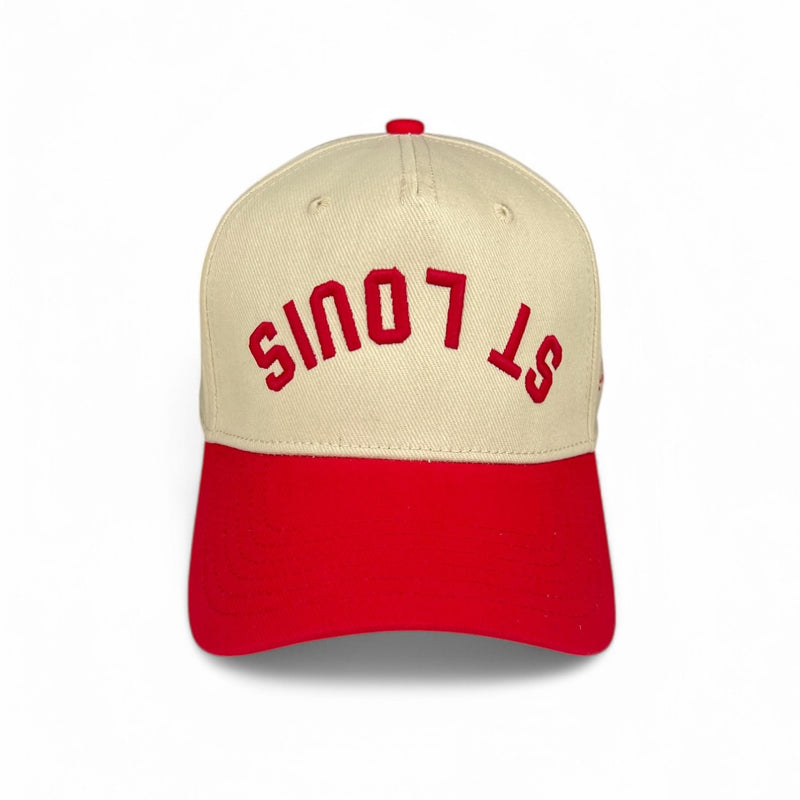 ST LOUIS - Upside Down Red & Cream Two-Tone
