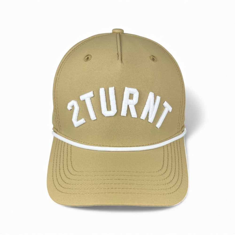 2TURNT - Sand (White Rope) Hat