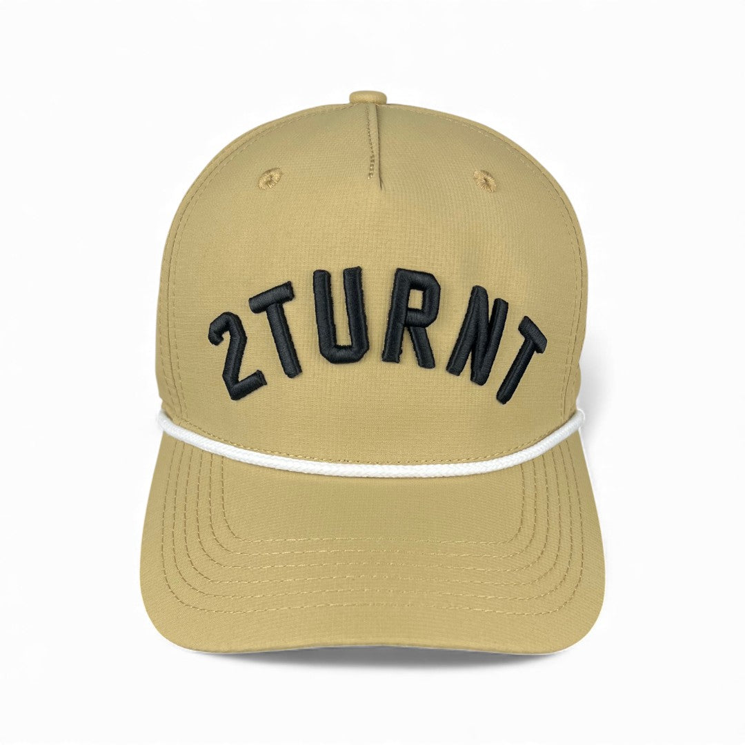 2TURNT - Sand (White Rope) Hat