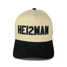 HEI2MAN- Black & Cream Vintage Two-Tone Hat
