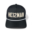 HEI2MAN - Black (White Rope) Hat