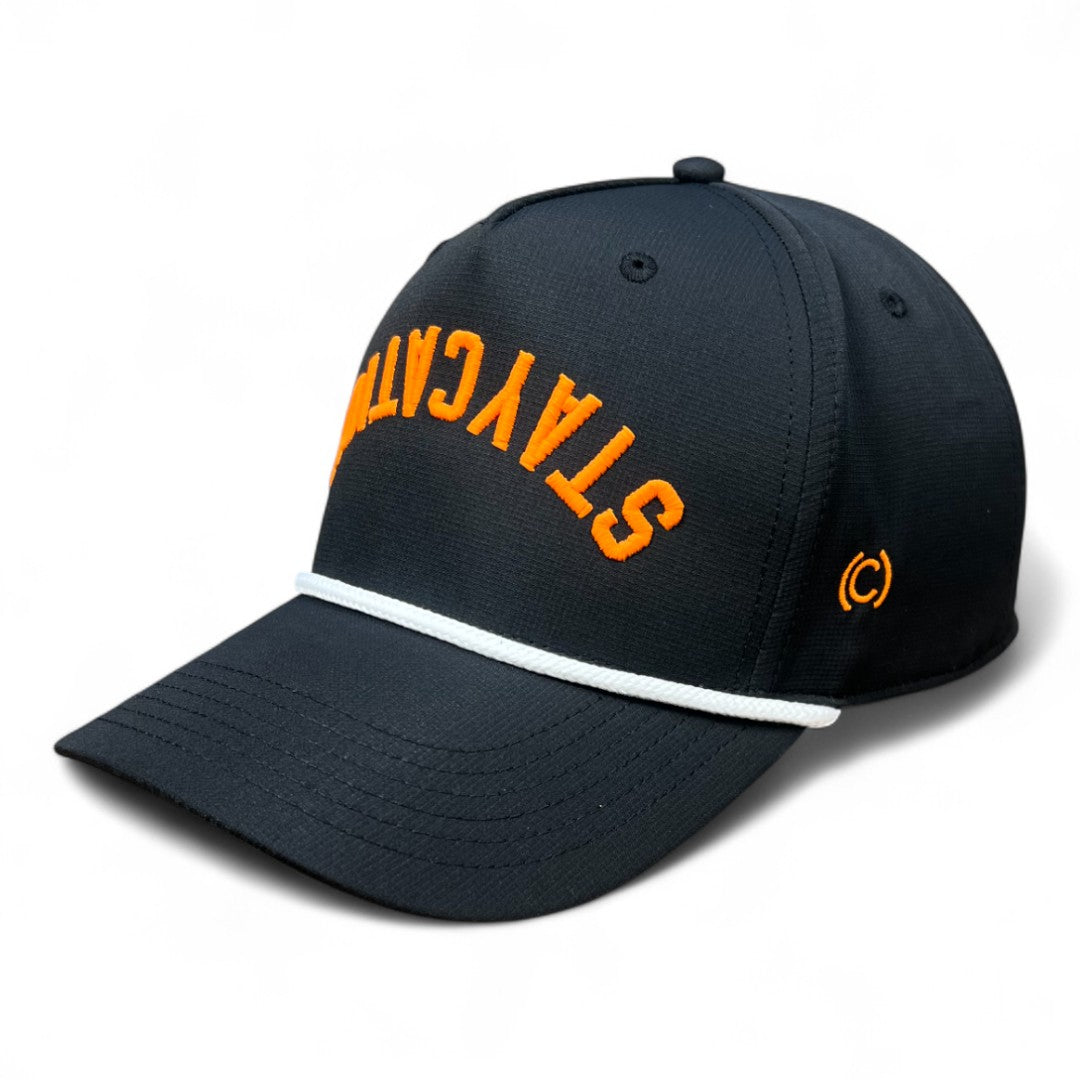 STAYCATION - Upside Down Customizable Performance Rope Hat
