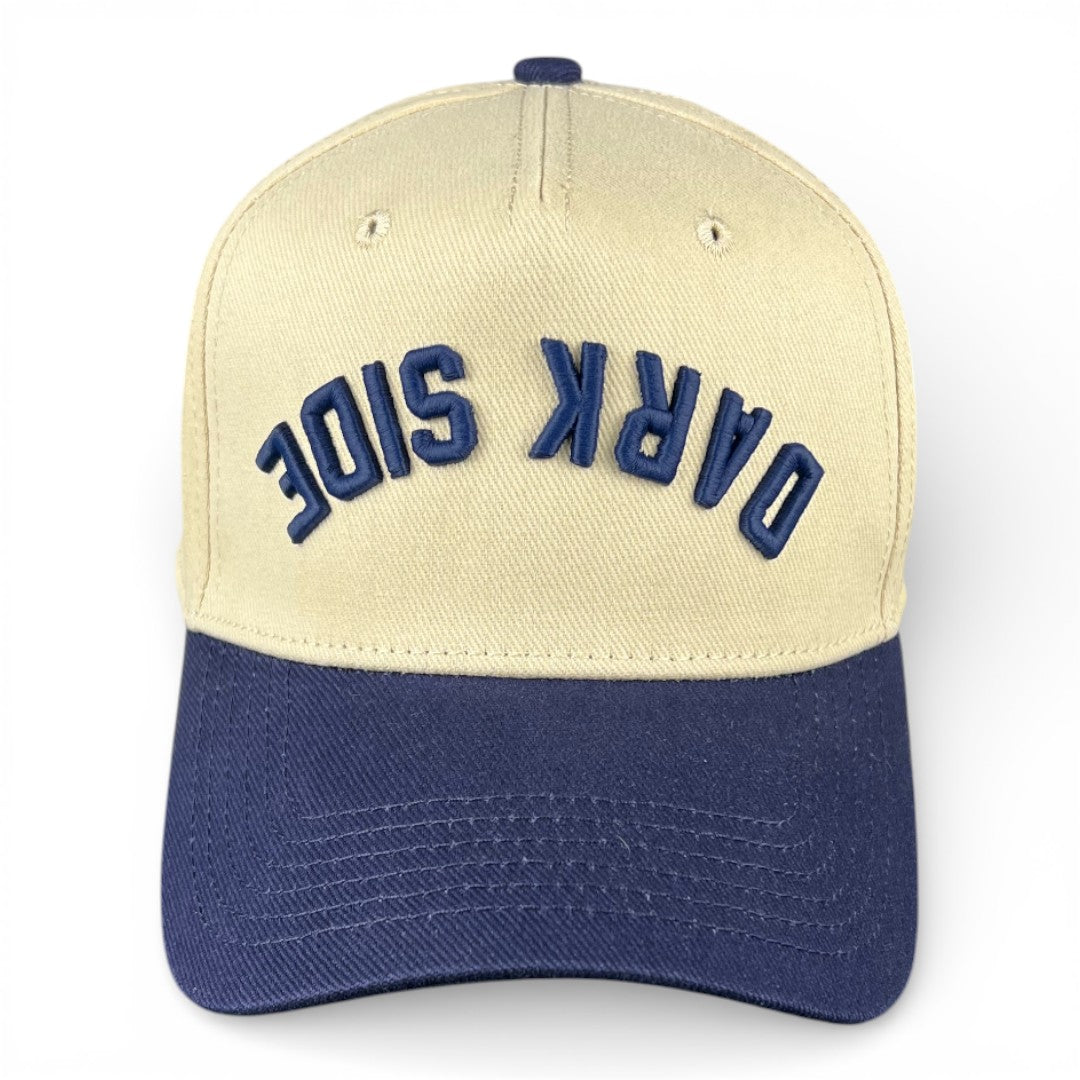 DARK SIDE - Upside Down Navy & Cream Two-Tone Hat – Codeword