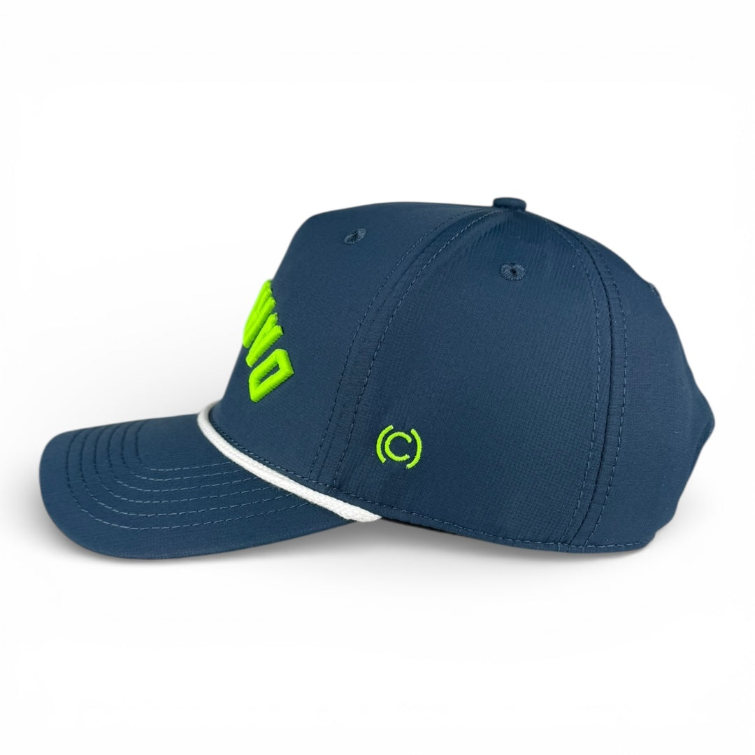 DARK SIDE - Upside Down Dark Blue Performance Rope Hat – Codeword