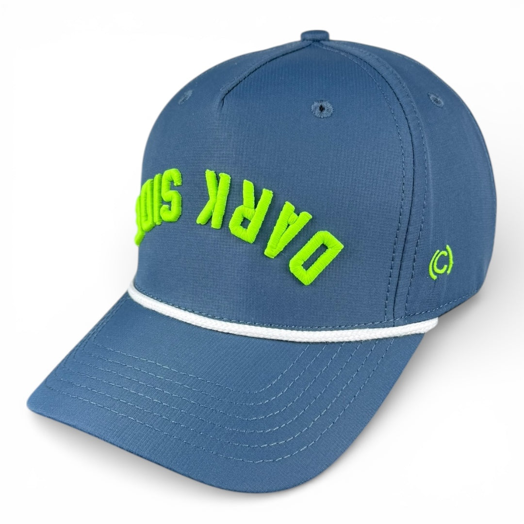 DARK SIDE - Upside Down Dark Blue Performance Rope Hat – Codeword