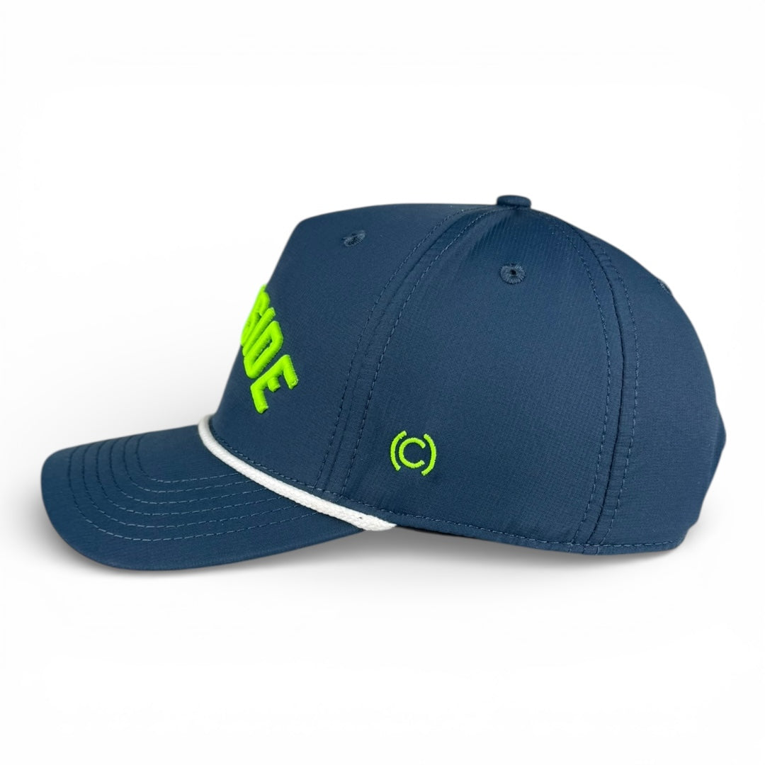 DARK SIDE - Right Side Up Dark Blue Performance Rope Hat