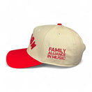 MOTHER -  Upside Down Red & Cream Two-Tone