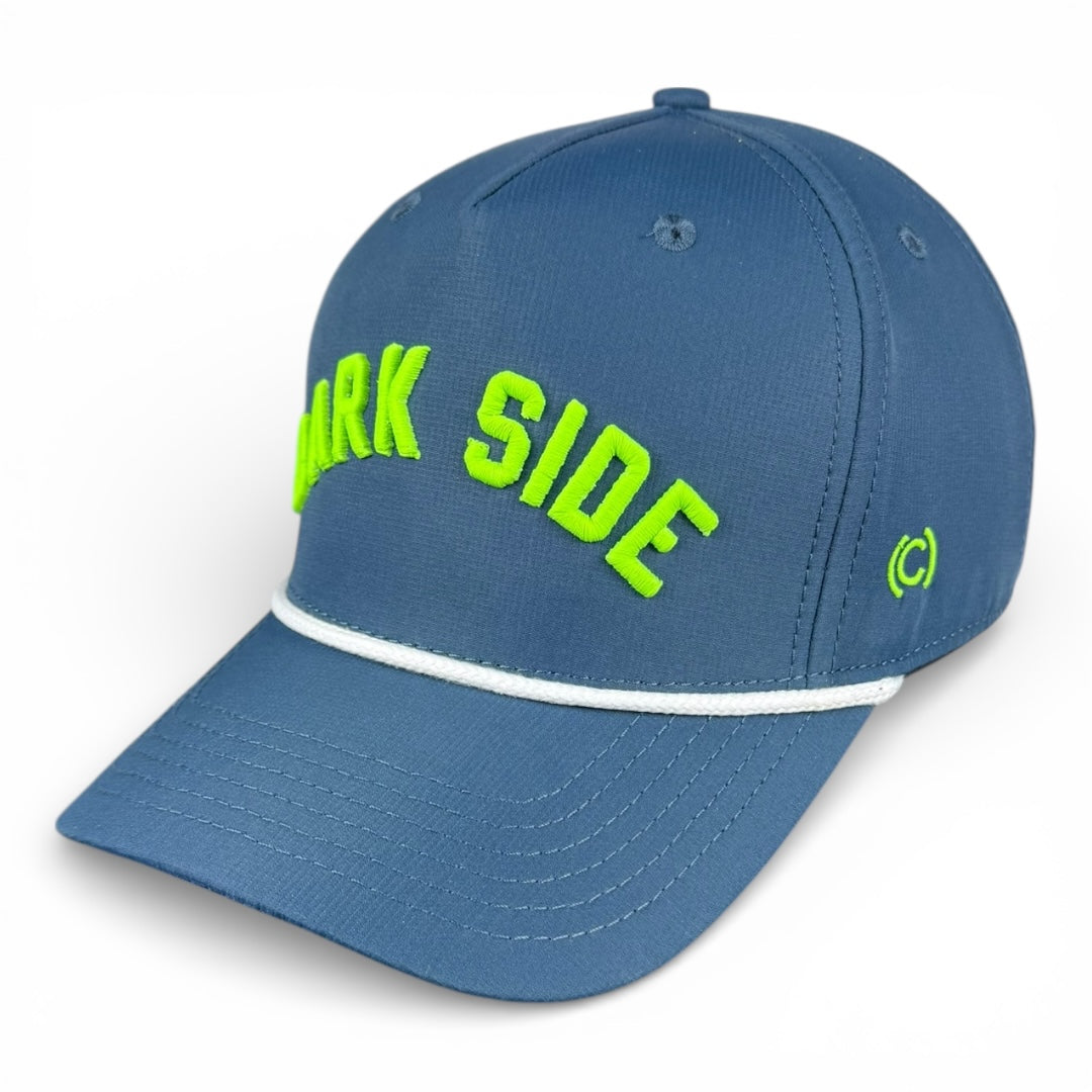 DARK SIDE - Right Side Up Dark Blue Performance Rope Hat