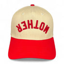 MOTHER -  Upside Down Red & Cream Two-Tone