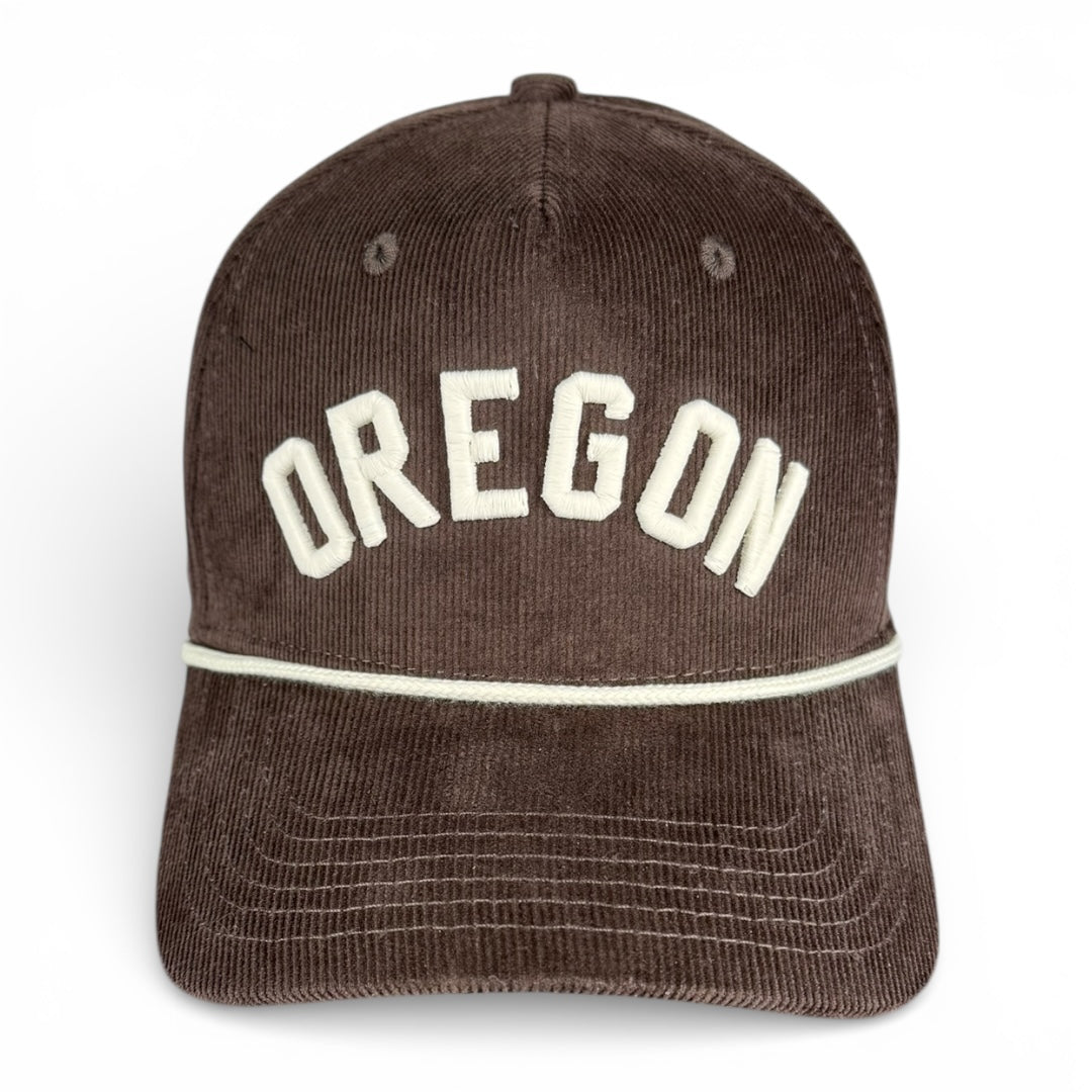 OREGON - Rightside Up Brown Roped Micro Cord