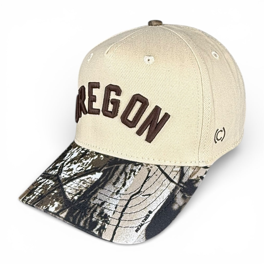 OREGON - Rightside Up Camo and Cream Vintage Two Tone