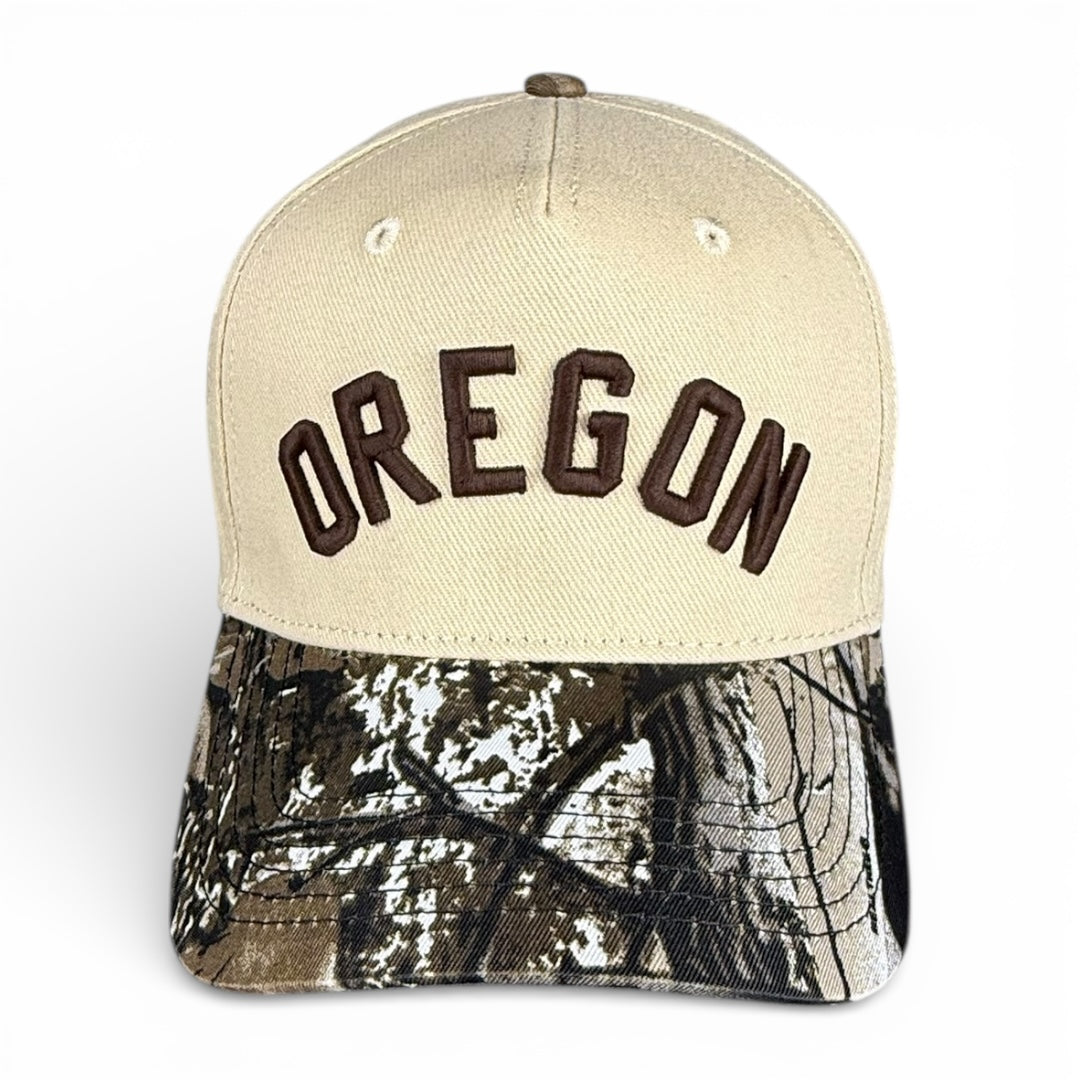 OREGON - Rightside Up Camo and Cream Vintage Two Tone