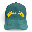 DOUBLE DOWN- Rightside Up Hunter Green Micro-Cord