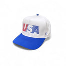 USA Retro Blue & White Hat