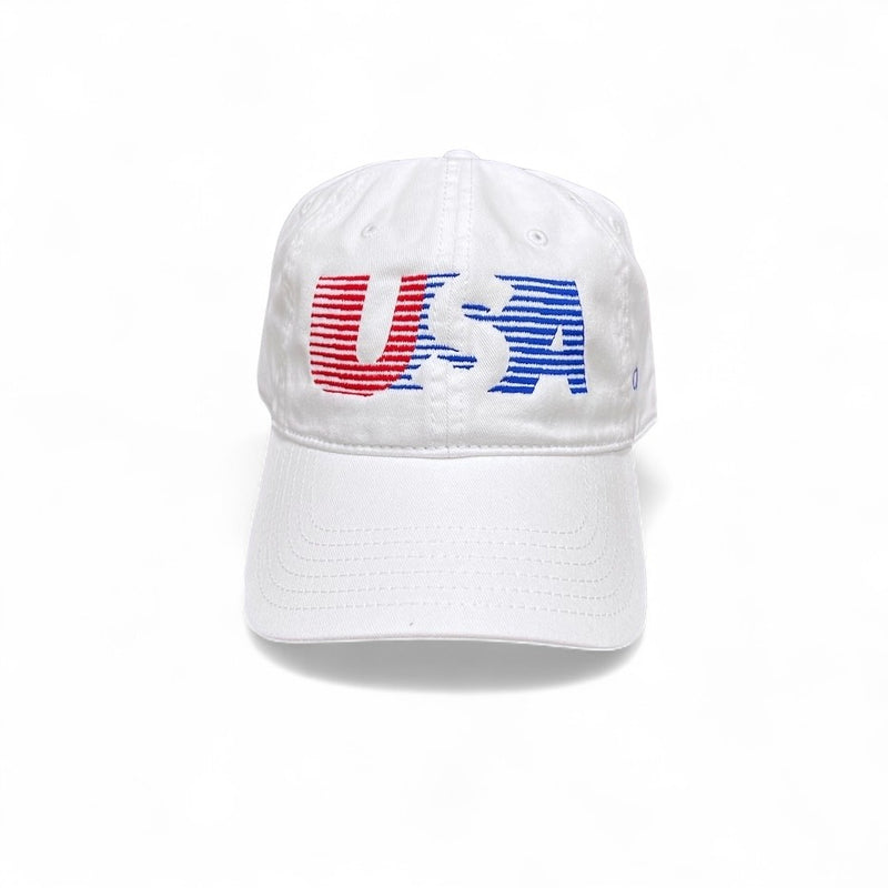 USA Retro White Dad Hat