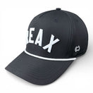 REAX - Rightside Up Black (White Rope) Hat