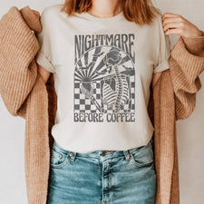 Nightmare Before Coffee - T-Shirts