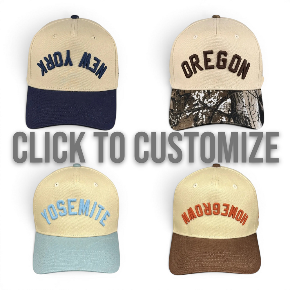 Vintage Two-Tone Hat Customizer