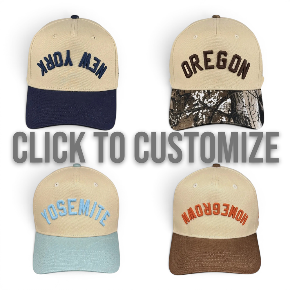 Vintage Two-Tone Hat Customizer