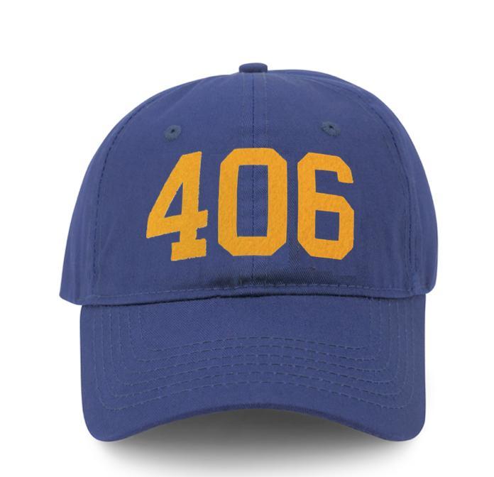 406 Area Code Hat