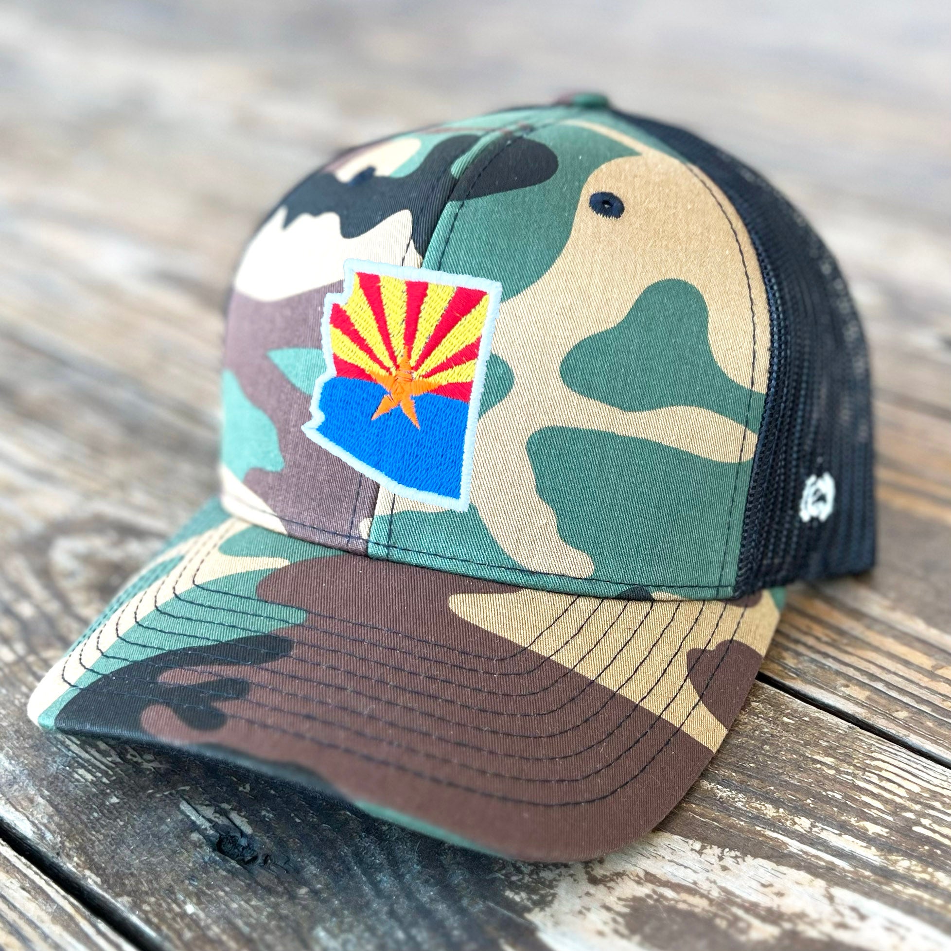 Arizona State Flag Hat, Black – SL Revival Co.